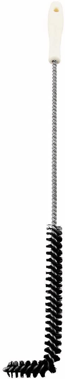 Winco BR-24 L-Shape Fryer Brush, 24.5-Inch,Black/White,Medium