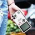 JILLICK Playable Gameboy Case for iPhone 6/6S/7/8/2020 SE, Shockproof Gameboy Cover Case with 36 Classic Games, Handheld Color Screen Video Game Console Case for iPhone, White