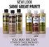 FolkArt Paint, 8 oz, Metallic Antique Gold