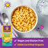 Annie’s Vegan Mac Rice Pasta and Cheddar Flavor Dinner with Organic Gluten Free Pasta, Vegan Alternative to Kids Macaroni and Cheese Dinner, 6 OZ