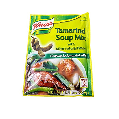 Knorr Tamarind Soup Mix (Sinigang sa Sampalok Mix), 1.41oz (40g), 2-pack