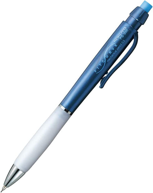 Kokuyo FitCurve Mechanical Pencil - 0.5 mm - Blue Body