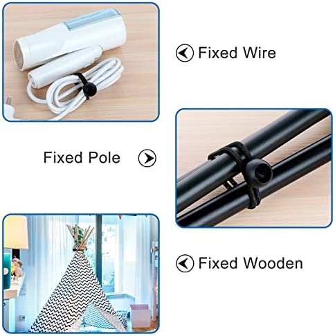Ball Bungee Cords 6 Inch Bungee Cord with Balls, 50 PCS Heavy Duty Bungie Cord Balls Canopy Tarp Tie Down Bungee Balls for Camping, Shelter ,Cargo,Tent Poles UV Resistant