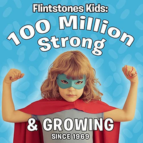 Flintstones SuperBeans, Kids Multivitamin with Immunity Support with Vitamins A, D, Iodine & Zinc to Support Healthy Growth, Fruit Flavored, Vegetarian, Jelly Bean Chews, 90 Count (Packaging may vary)