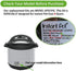 Steam Release Handle, Float Valve Compatible with Instant Pot Duo/Duo Plus 8 Qt - Also Including Replacements Parts of Float Valve Gaskets and Anti-Block Shield