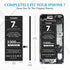 Conqto Upgraded Battery for iPhone 7, 3300mAh 2022 New Version Higher Capacity 0 Cycle Battery Replacement for iPhone 7 A1660, A1778, A1779 with Full Set Repair Tool Kits, Adhesive & Instructions