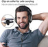 Avantree HF039 Long Coiled Cord Headphones for TV and PC with Volume Control, Stero/Mono Control,16.4 Feet / 5M Extended Range Cable, 3.5mm AUX Audio, Stereo Sound Spiral Wired Over Ear Headphones