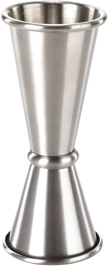 Barfly Japanese Style Jigger, 1 oz x 1-1/2 oz, Stainless