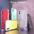 IDYStar iPhone 11 Case Glitter Clear for Girls, Hybrid 2 in 1 Shockproof Heavy Duty Protection Shock Resistant Durable Slim Fit Cover for iPhone 11 6.1 Inch, Glitter Clear