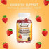 Fiber Gummies 4g, Daily Gentle Prebiotic Fiber - Max Strength Soluble Fiber Gummy, Supports Digestive Health & Regularity, Nature's Non-GMO Dietary Fiber Supplement - 60 Gummies