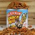 ASS KICKIN’ Habanero Pepper Spicy Hot Peanut Snack Mix – 10 oz - Hot Peanuts, Cashews, Rice Crackers, Sesame Sticks and Pretzels - Ultimate Spicy Gourmet Gift Peanuts - Try if you dare!