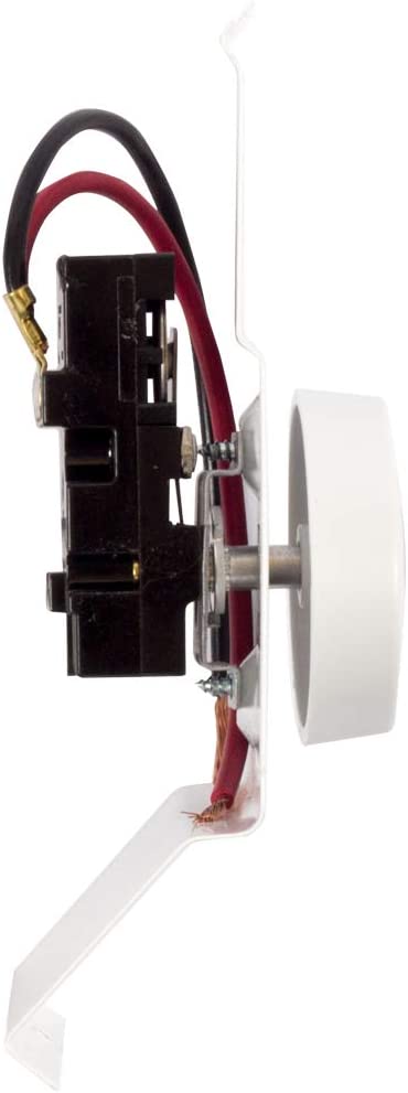 Cadet Single Pole Built-In Thermostat Kit for Electric Baseboard Heaters (Model: BTF1W), 22 Amp, White