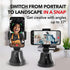 Snapshot Auto Tracking Phone Holder - Auto Face Tracking Tripod for iPhone and Android | 360-Degree Face Tracking Phone Holder | Motion Sensing Phone Stand for Live Streaming, Vlogging, and More