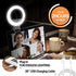 Video Conference Lighting Touch Control Ring Light for Computer Clip On Laptop Monitor for Webcam Lighting/Zoom Lighting/Live Streaming