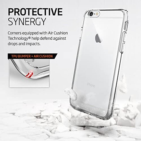Spigen Ultra Hybrid Designed for Apple iPhone 6S Case (2015) - Crystal Clear
