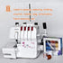 Total 1800yds SewingThread 12 Pcs Thread Spool,150Yds Each witn Buttons Sets for Sewing, Single Needle,Machine Embroidery