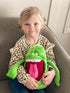 ENOMIN Ghostbusters Stuffed Plush Slimer Dolls Toy 13 inches 10 inches