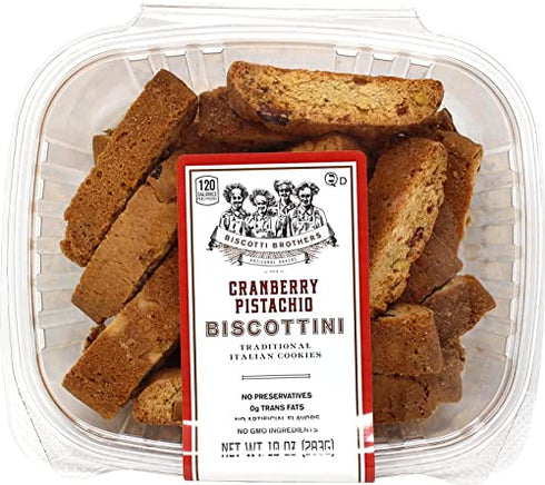 Biscotti Brothers Bakery Cranberry Pistachio Biscottini, 10 Ounce