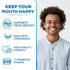 Oral Probiotics for Bad Breath Support, Oral Health Maintenance & Fresh Breath aid - 11 Probiotic Strains, Digestive Enzymes - Supportive Oral Probiotics - Includes Tongue Scraper - 2 Month Supply