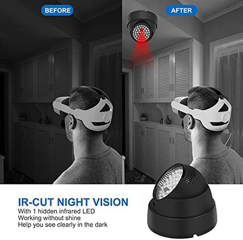 Esimen IR Illuminator Infrared Flood Light Compatible for Oculus Quest 2,Meta Quest, Hand Tracking Immersive No-Light Anti-Interference, Increase Tracking Sensitivity Reduce Drift(Black)