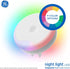 GE Lighting Color-Changing Decorative Plug-in LED Night Light Ring Fixture, 1-Pack