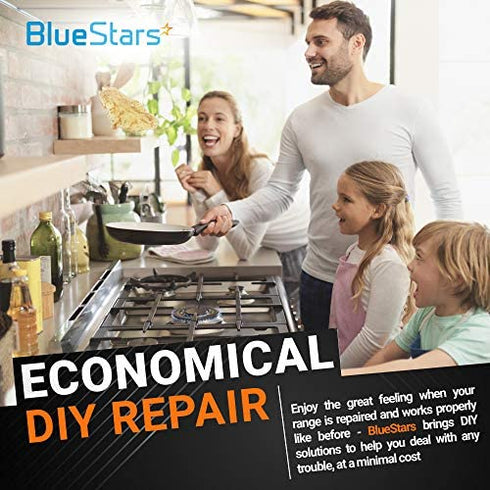 Ultra Durable 00618112 00637940 Rubber Grate Feet Replacement Part by BlueStars - Exact Fit For Thermador & Bosch Range/Gas Range/Gas Cooktop - Replaces 1999626 617174 618112 PS3478553 - PACK OF 20