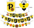 Honey Bumble Bee Party Decorations Honey Bee Banner Cake Cupcake Topper Garland Balloons Wrappers for Bee Theme Birthday Party Baby Shower Supplies