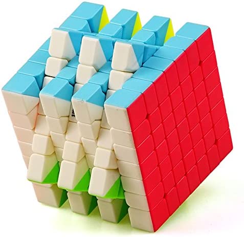 CuberSpeed QY Toys 7x7 Stickerless Speed Cube QiXing S2 MoFangGe MFG QiXing S V2 Color Speed Cube
