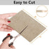 Felt Furniture Pads Large 10 pcs Pack 6"x 4" Big Felt Pads Large Furniture Pads Heavy Duty 5mm Thick Beige Anti Scratch Floor Protector for Hardwood Floor and 20 Rubber Bumpers