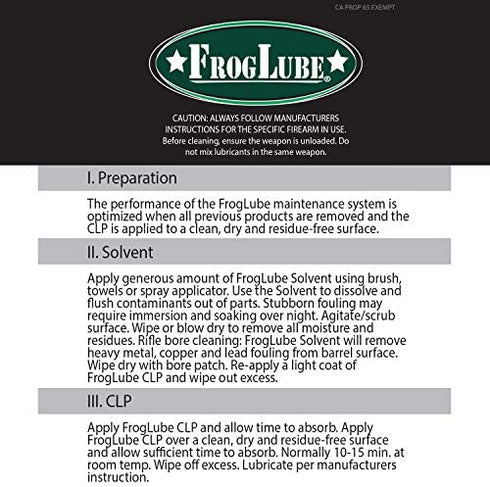 FrogLube FrogTube 5 Piece Kit (1 oz Solvent/1.5 oz Extreme Liquid/4 oz CLP paste)