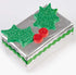 Baker Ross EX729 Holly and Berry Glitter Foam Stickers - Pack of 200, for Kids to Decorate Christmas Cards and Collage