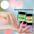 Dip Powder Nail Kit - 10 Dip Powder Colors Refill with Glow in The Dark Nail Dip Powder