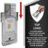 ID Stronghold Secure Badgeholder® Classic and Lanyard Combo (Clear/Black)