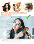 MIUSKATL Detangling Brush Set - Detangler Brush for Curly Thick Natural Straight Fine Wet or Dry Hair Wet Brush Detangling Brush with 3 Alligator Styling Sectioning Clips Hair Brushes for Women and Kids