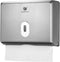 Commercial Toilet Tissue Dispenser, Paper Towel Dispenser, Wall-mounted Bathroom Tissue Dispenser Tissue Box Holder for Multifold Paper Towels, Silver