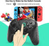 YCCTEAM Wireless Pro Controller Gamepad Compatible with Switch Support Amibo, Wakeup, Screenshot and Vibration Functions