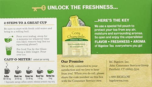 Bigelow Assorted Herb Tea 6 Varieties 18 Bags (Pack of 2)