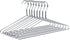 Quality Hangers 8 Heavy Duty Metal Suit Hanger Coat Hangers with Polished Chrome (Suit Coat Hanger)