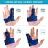 Sumifun Finger Brace, Trigger Finger Splint for Index Middle Ring Pinky Finger Arthritis Pain, Tendon Injury, Broken Mallet Finger Stabilizer Supports for Dislocated Knuckle Immobilizer Wrap for Right Hand