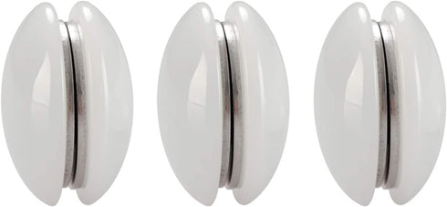 Magnetic Shower Curtain Weights 3 Pairs (Pack of 6)