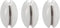 Magnetic Shower Curtain Weights 3 Pairs (Pack of 6)
