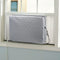 Indoor Air Conditioner Cover, AC Unit Window Cover for Inside Double Insulation with Elastic Drawstring 21 x 15 x 3.5 inches (L x H x D)