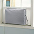Indoor Air Conditioner Cover, AC Unit Window Cover for Inside Double Insulation with Elastic Drawstring 21 x 15 x 3.5 inches (L x H x D)