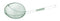 Update International SMS-6F 6" Fine Mesh Wire Skimmer, Stainless Steel Chrome Plated Metal Wires