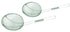Update International SMS-6F 6" Fine Mesh Wire Skimmer, Stainless Steel Chrome Plated Metal Wires