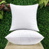 Lyweem 20 x 20 Pillow Inserts Decorative Throw Pillow Insert for Sofa Couch Bed Premium Hypoallergenic Stuffer Cushion Down Alternative Fluffy Square Pillows Set of 2