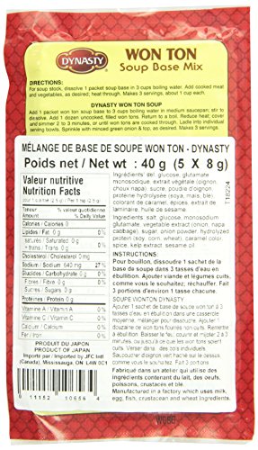 Dynasty Won Ton Soup Base Mix, 1.4 Ounce
