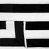 PAVILIA Striped Throw Blanket for Sofa Couch | Soft Flannel Fleece Stripe Black and White Decorative Throw | Warm Cozy Lightweight Microfiber | 50 x 60 Inches