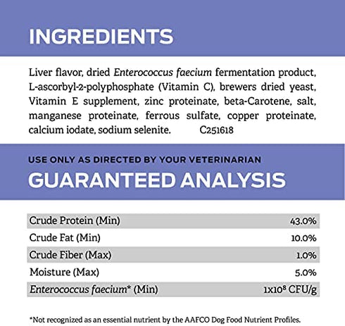 Purina FortiFlora Probiotics for Dogs, Pro Plan Veterinary Supplements Powder Probiotic Dog Supplement – 30 ct. box
