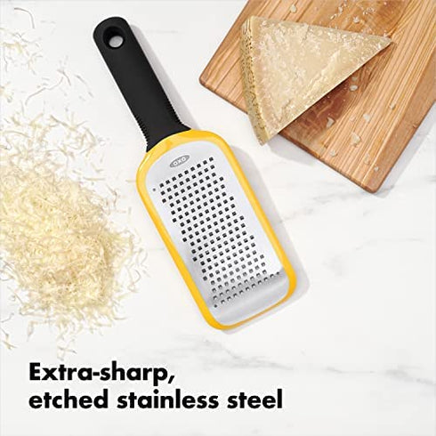 OXO Good Grips Etched Medium Grater,Yellow,One Size
